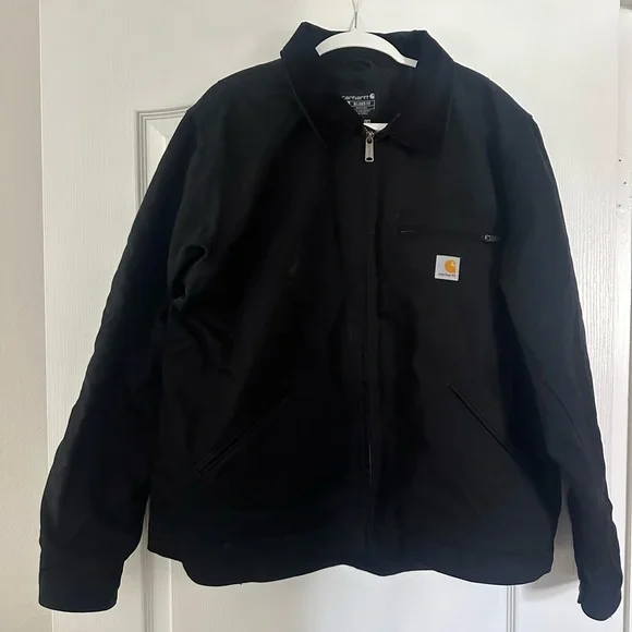 Carhartt Black Detroit Lined Jacket - Picture 2 of 9